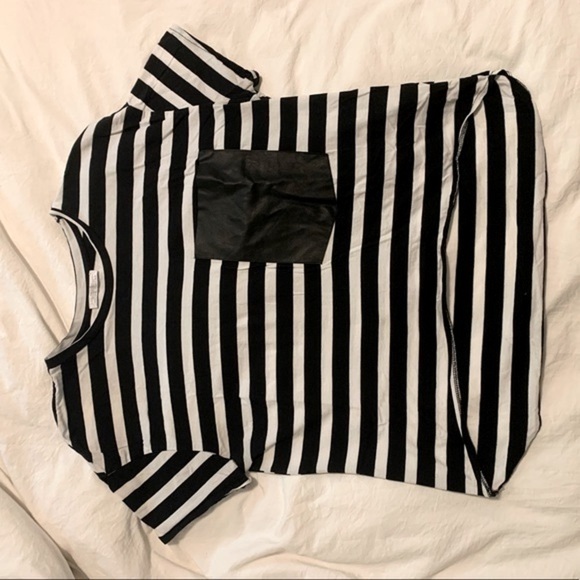 ZARA | Striped Oversized T-Shirt - Picture 6 of 8